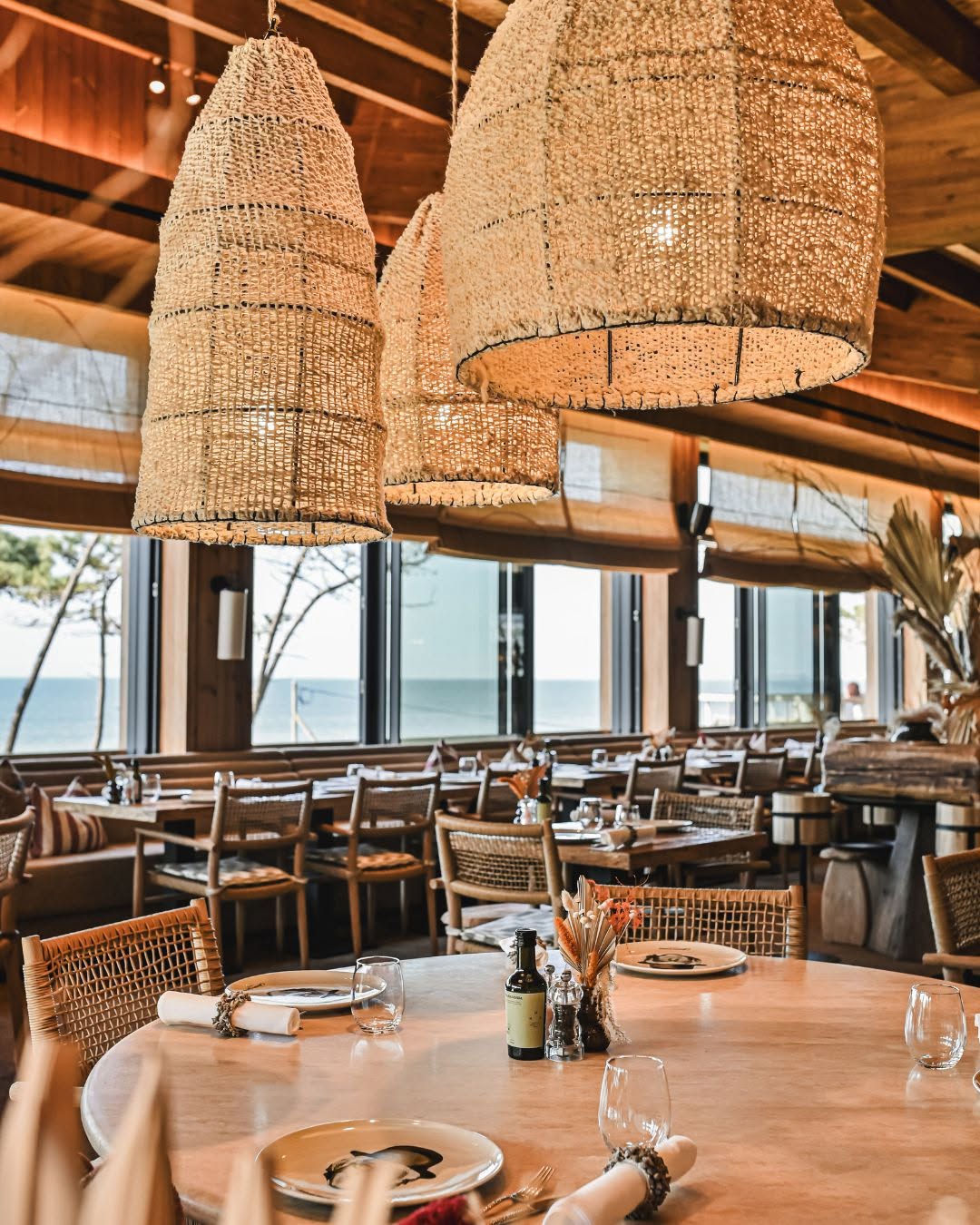Cabana Sass, terrace by the sea